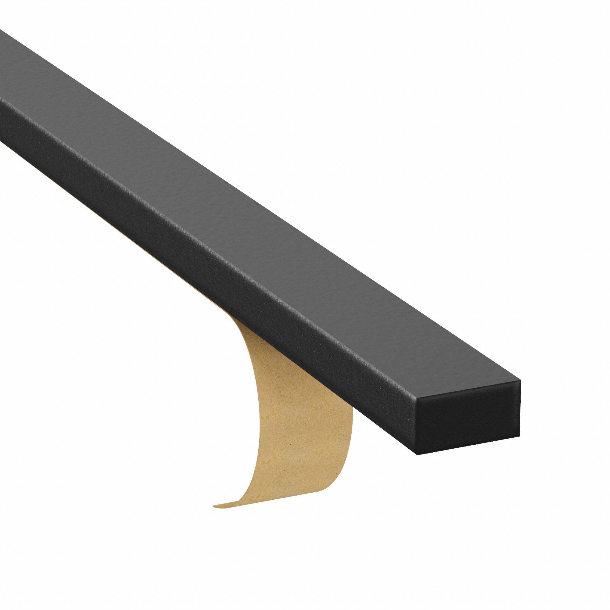 FOAM STRIP,25 FT. L,3/4" W,3/4",BLACK