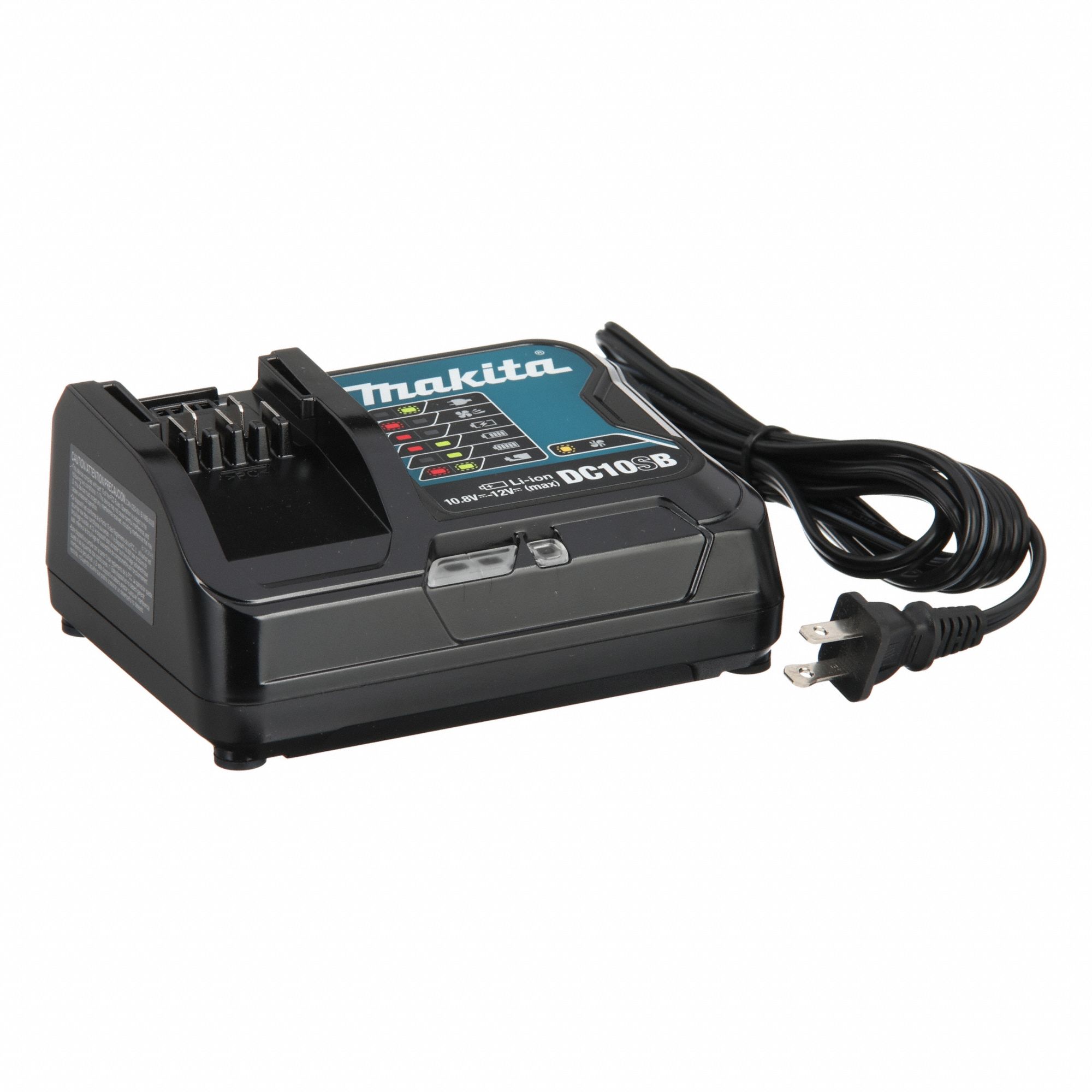 Battery Charger: Single-Port Charging, For 12V DC, 4 Ah Charged in 1-Hour, 120V AC, Maktrak