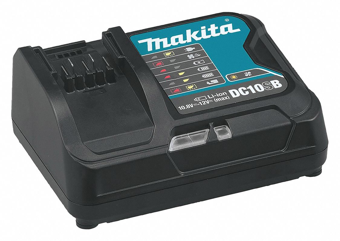 Makita, SinglePort Charging, Battery Charger 420C85DC10SB Grainger