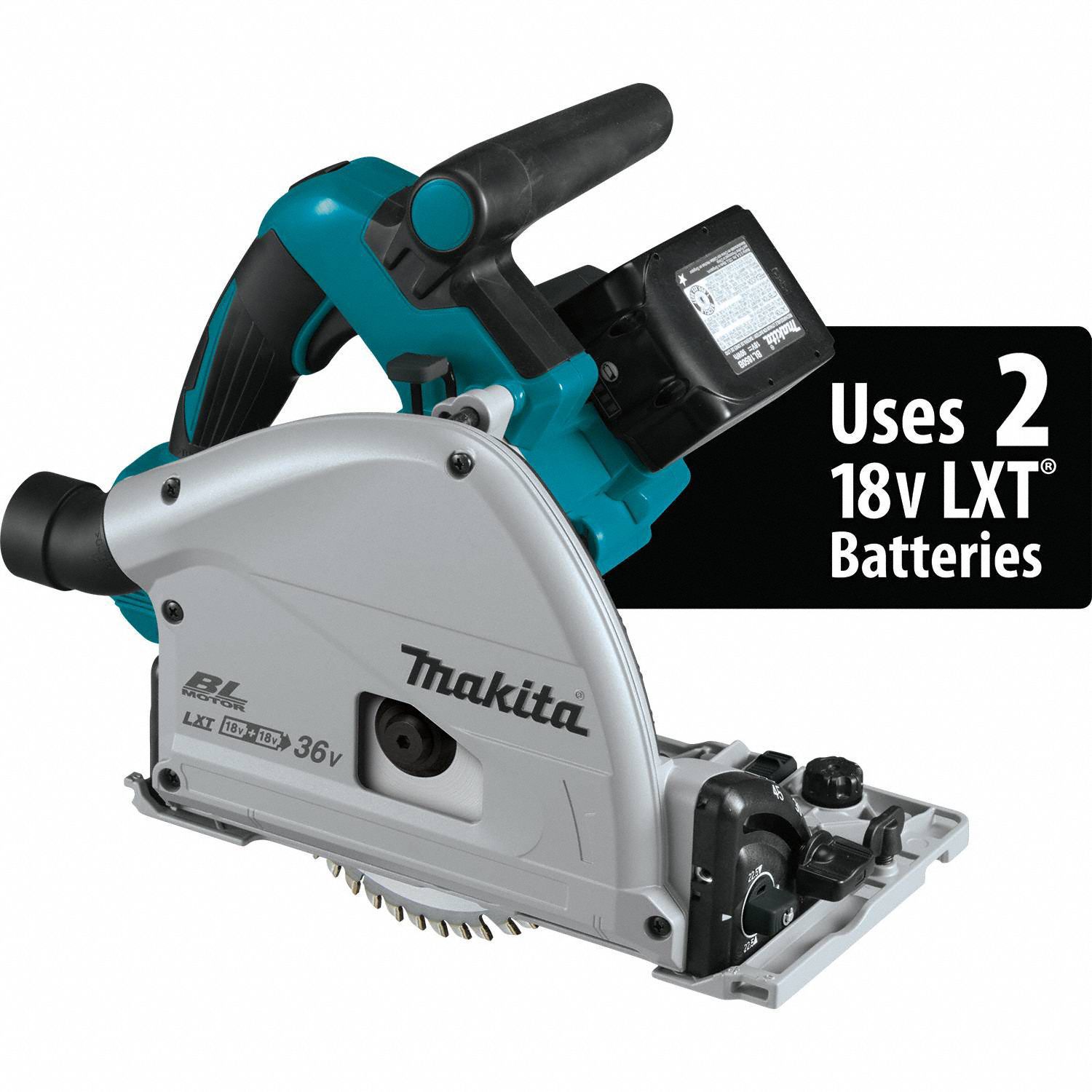 MAKITA Circular Saw Kit 6 1/2 in Blade Dia., 2 3/16 in Max. Cutting Dp