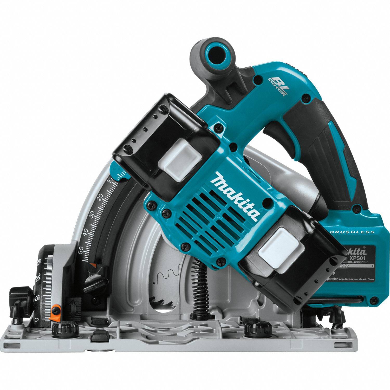 MAKITA Circular Saw Kit 6 1/2 in Blade Dia., 2 3/16 in Max. Cutting Dp
