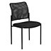 Mesh Side Chairs with Fixed Arms