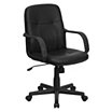 Vinyl Executive Chairs with Adjustable Arms