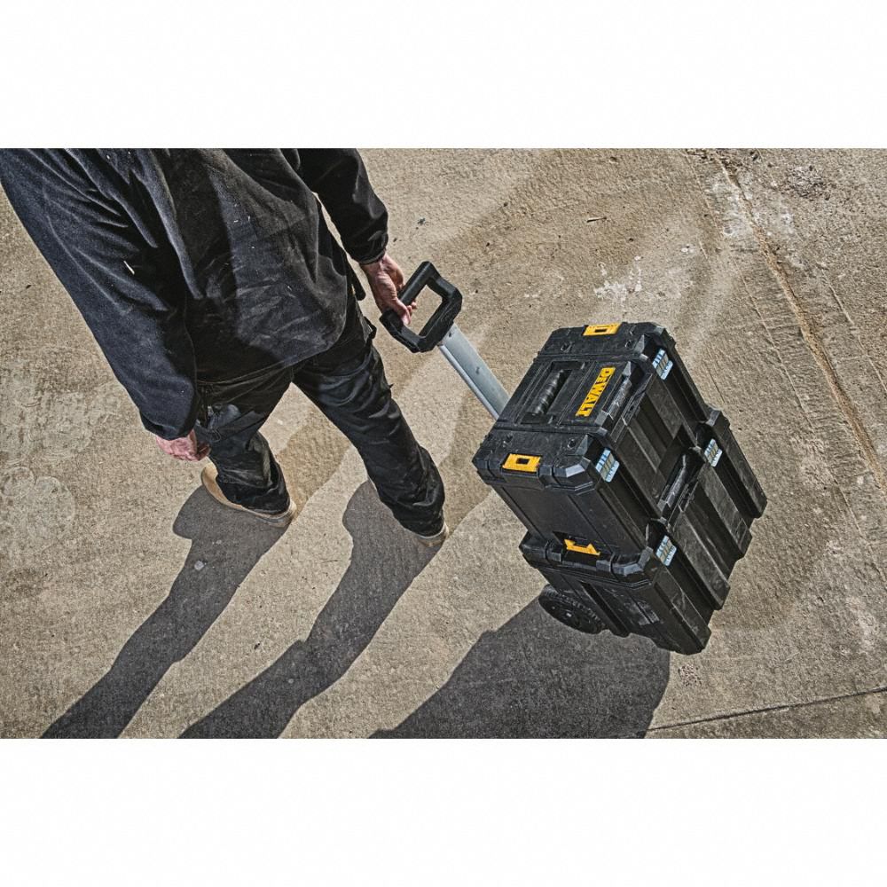 DEWALT Rolling Tool Box 17 in Overall Wd, 17 1/8 in Overall Dp, 39 in Overall Ht, Padlockable