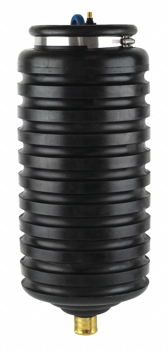 Test Plug: For 14 in – 16 in Pipe, Handle and Strap Tether, Smooth Body Surface