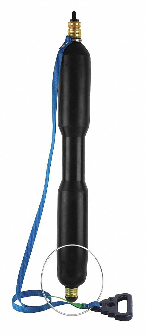 Test Plug: For 4 in – 6 in Pipe, Handle and Strap Tether, Smooth Body Surface