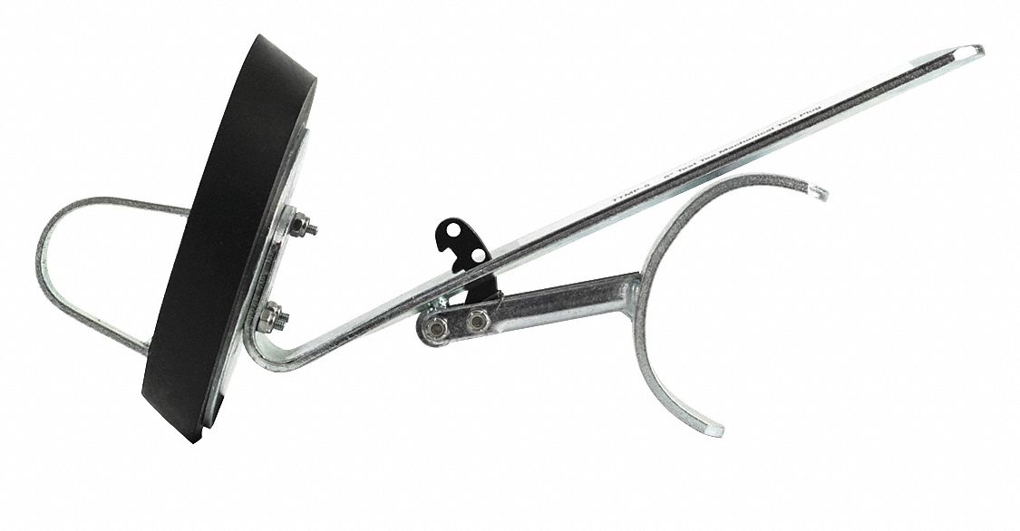 Test Plug: Long-Reach Handle, Inside Pipe, For 5 in Pipe, Natural Rubber Plug