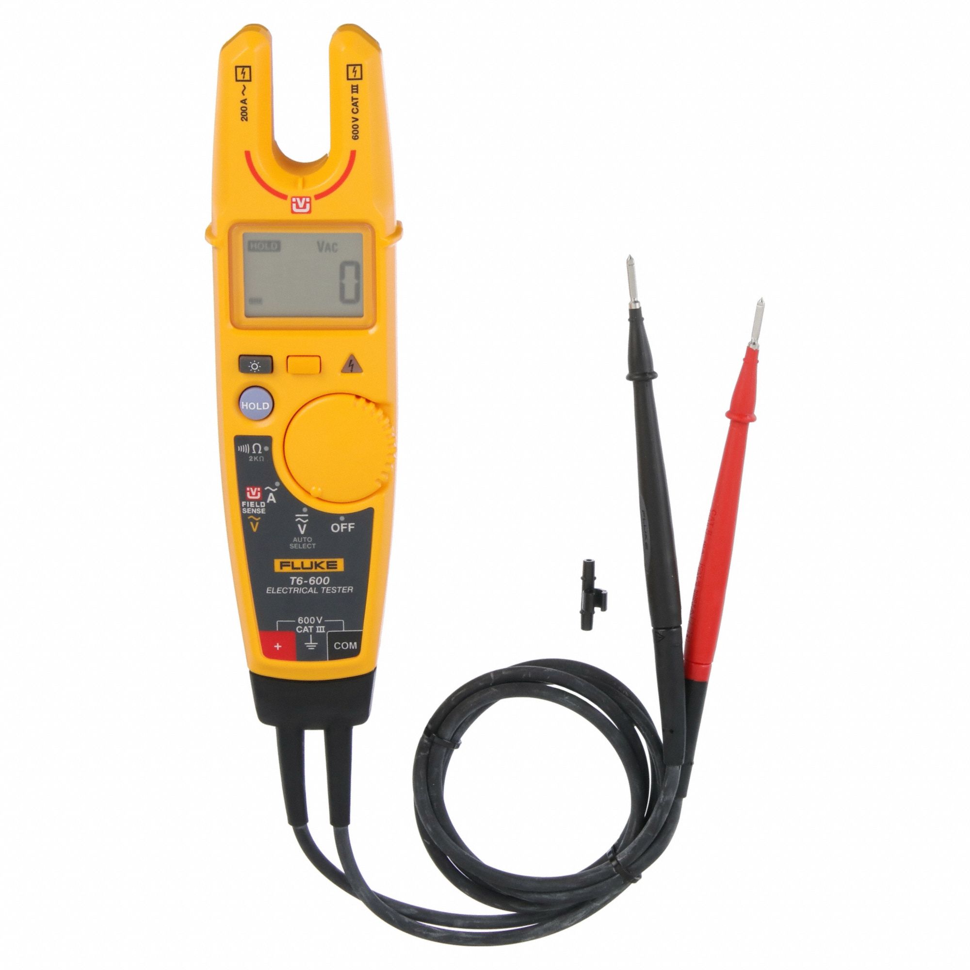 Fluke T5-600 / 62 / 1ACII IR Thermometer & Electrical Tester Kit, Electrical Testing Kits