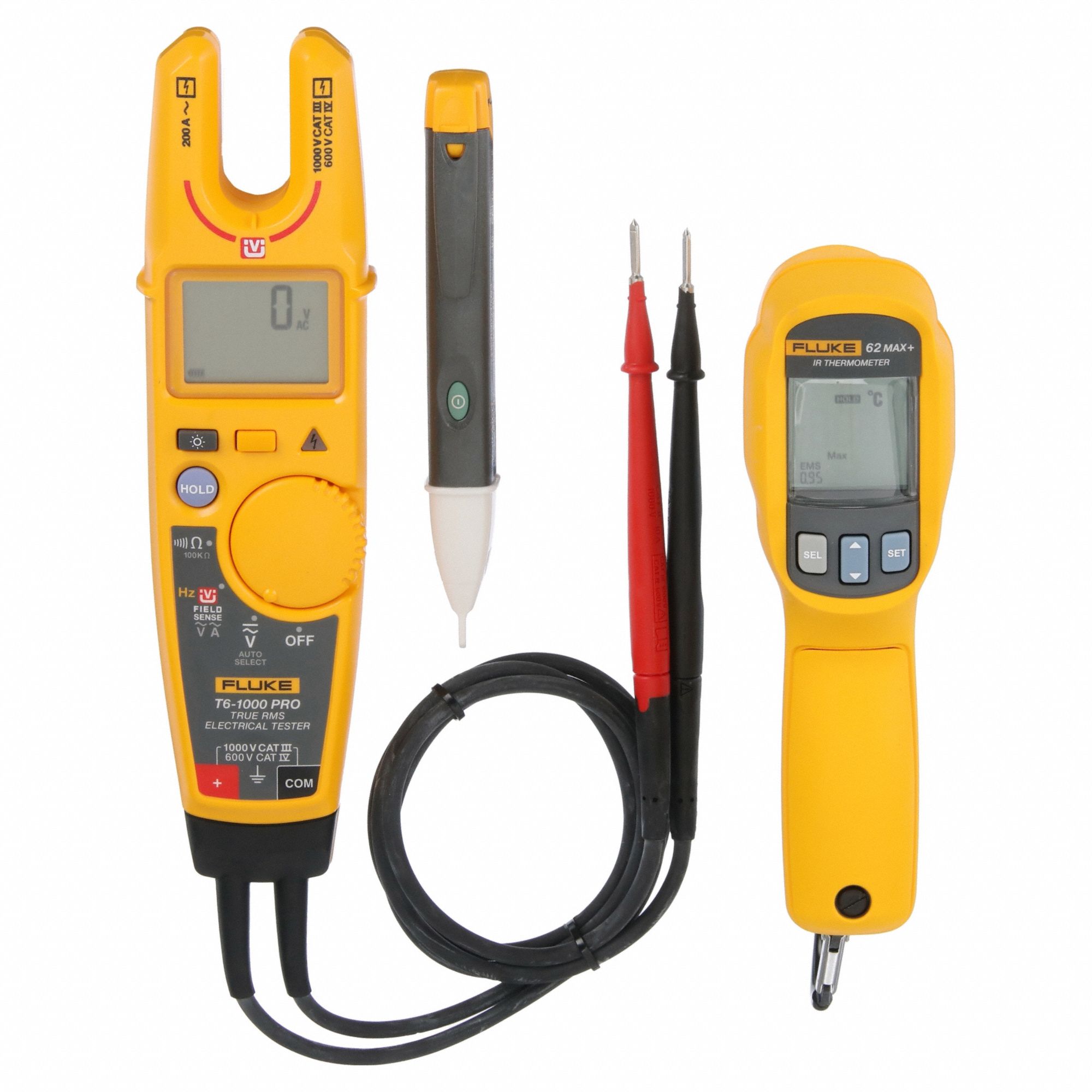 Save 10% on Fluke T5-600/62MAX+/1AC Thermometer, Electrical Tester