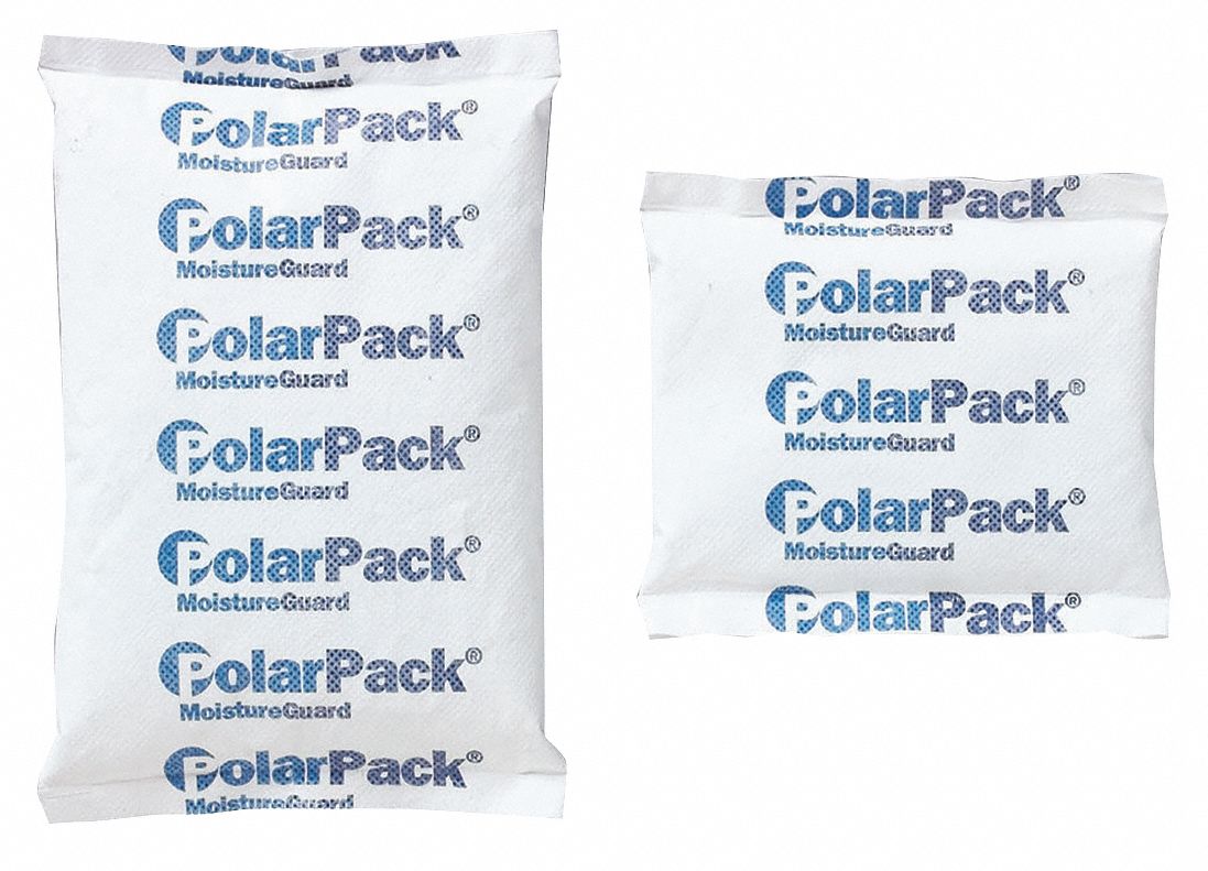 Cold Pack: 12 oz Wt, 6 in Lg, 5 1/2 in Wd, 48 PK