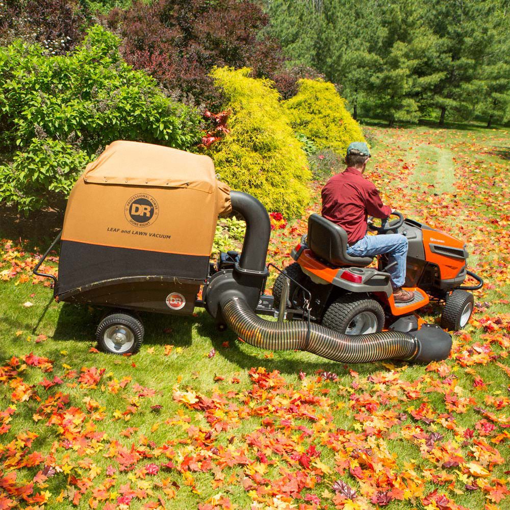 DR POWER 389cc Gas Towable Leaf Lawn Vacuum, 2237 cfm Max. Air Flow ...