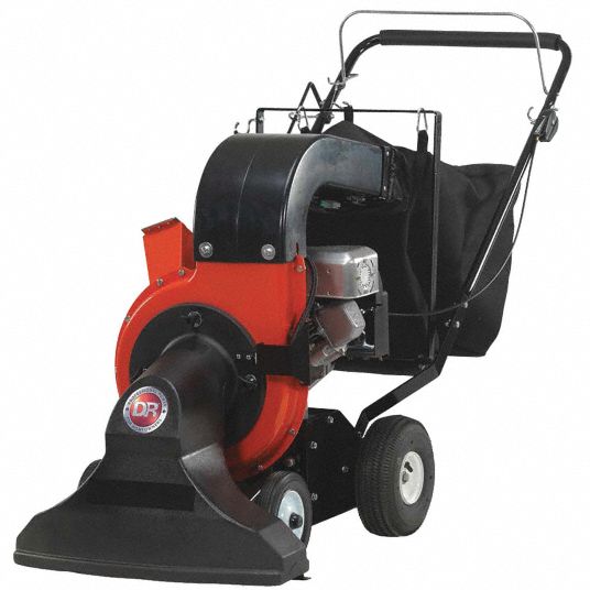 DR POWER Walk Behind Leaf Vacuum, Gas Fuel, CARB 420M64WLL115E
