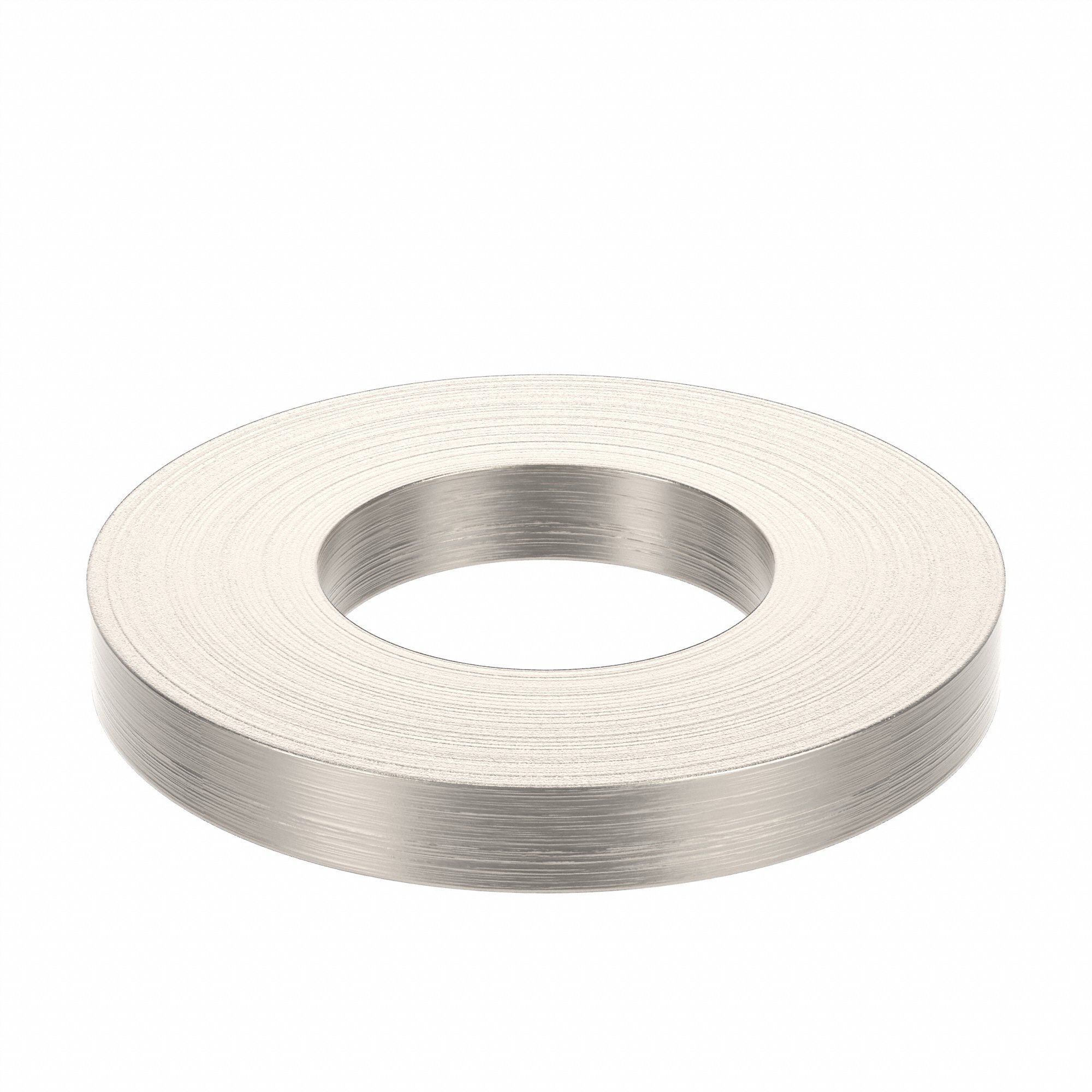 SAE Washer: Grade 2, Titanium, #2 Screw Sz, 0.094 in In Dia, 1/4 in Out Dia, SAE Flat Washer, 5 PK