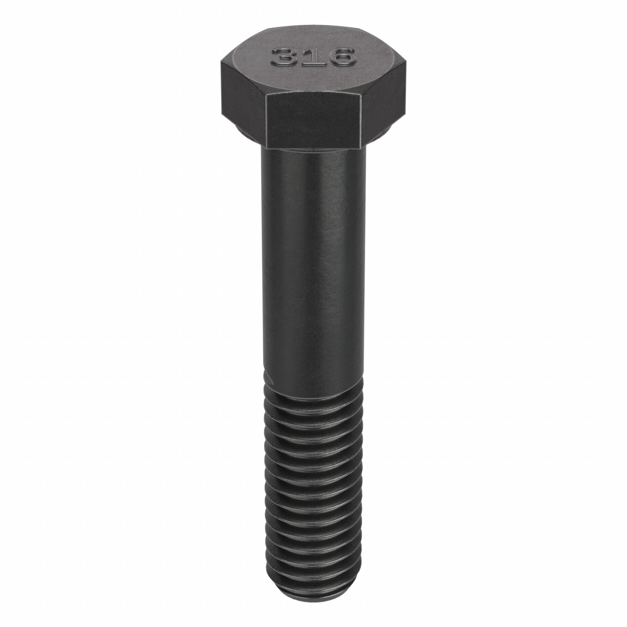 HxHdCpScrw, SS, 1.5", 3/8"-16, 1PK