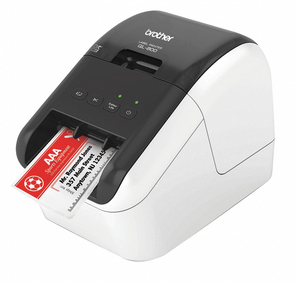 BROTHER, 2.3 in Print Wd, 300 dpi/600 dpi, Label Printer - 420R56|QL-800 - Grainger