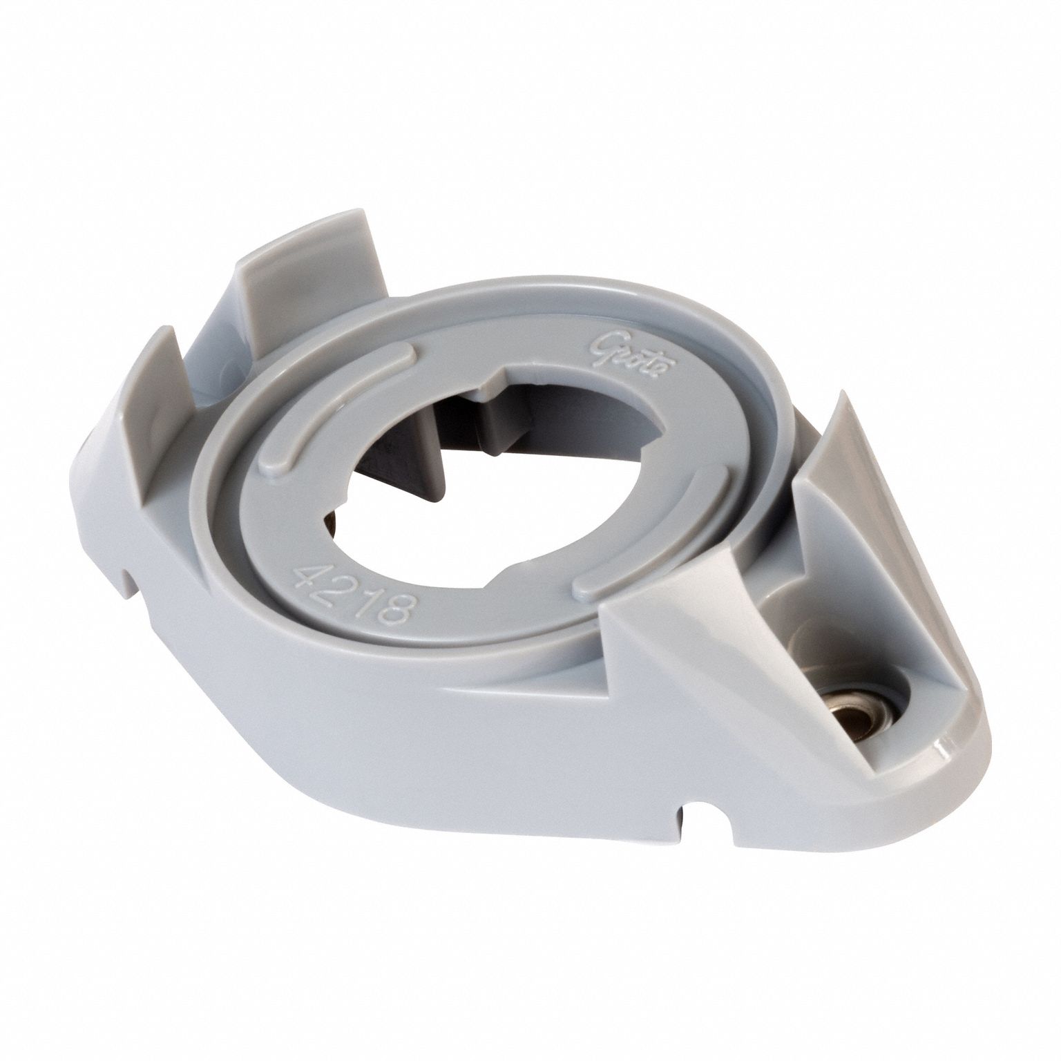 Bracket: Polycarbonate, 4 in Lg, 2 7/32 in Wd