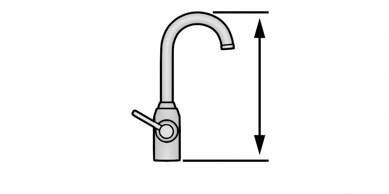 ZURN, Faucet, Single-Post, Laboratory Faucet - 29VL90|Z826S1-XL