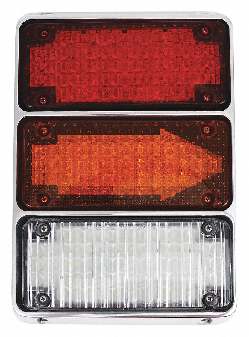 CODE 3, Emergency Vehicle Perimeter Light, Amber/Red/White, Perimeter Light 421G6045PKG2
