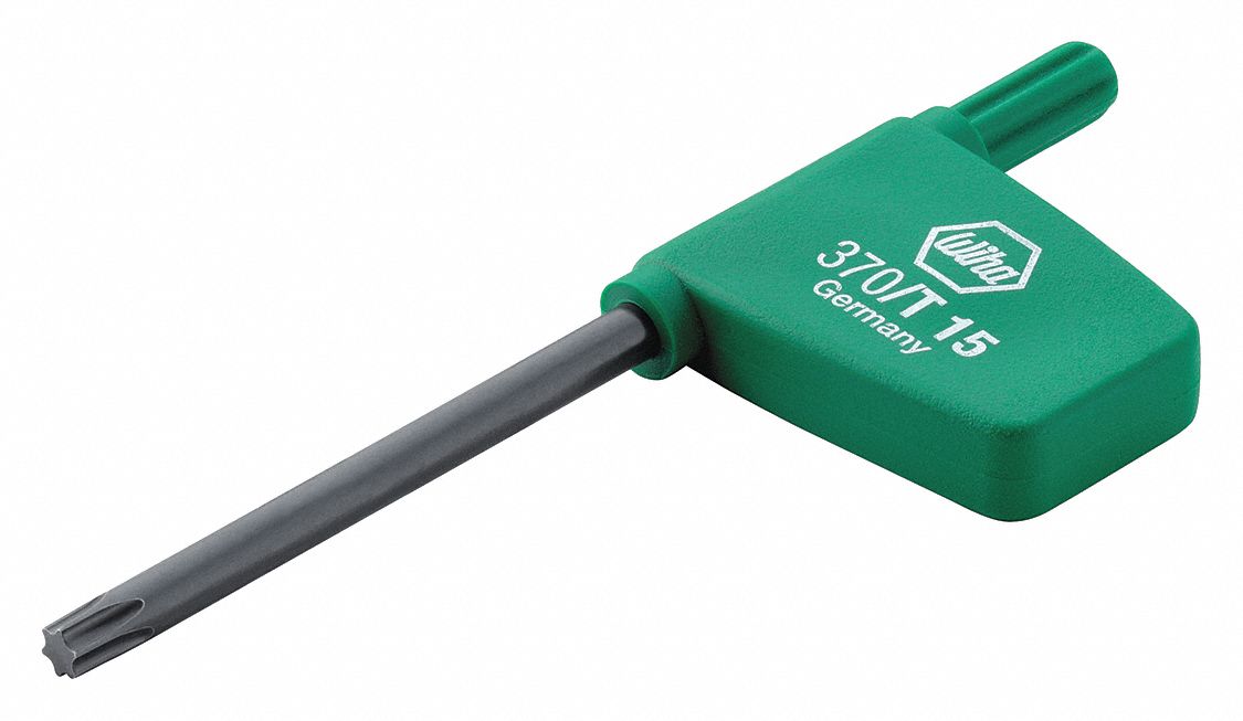 CLE TORX,FORME DROITE,T6 TLE EMBT,PQ10