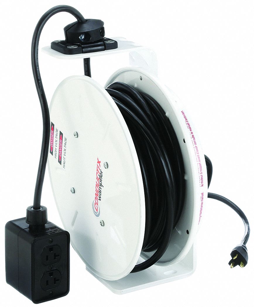 Extension cords, cord reels & portable boxes