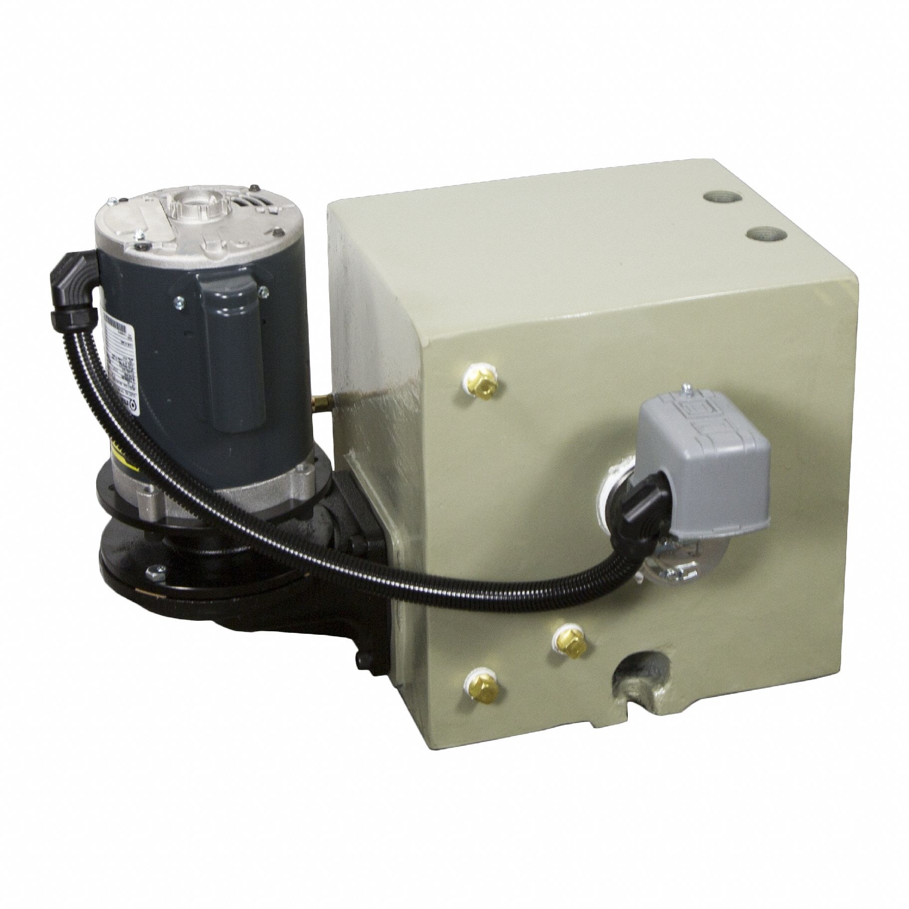 Condensate Return System: Simplex, 1/2 hp, 115/230V AC, 15 gal Tank, 50 ft Max. Head, FNPT