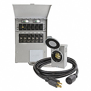 RELIANCE Manual Transfer Switch, 125/250V, 30A - 422L79 ... 240 110 volt ac generator wiring diagram 