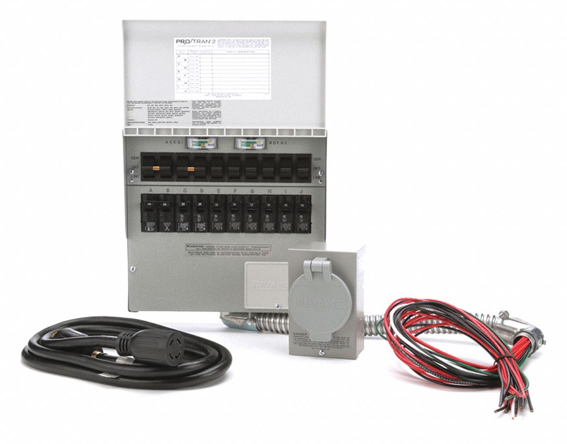 Reliance outdoor transfer switch