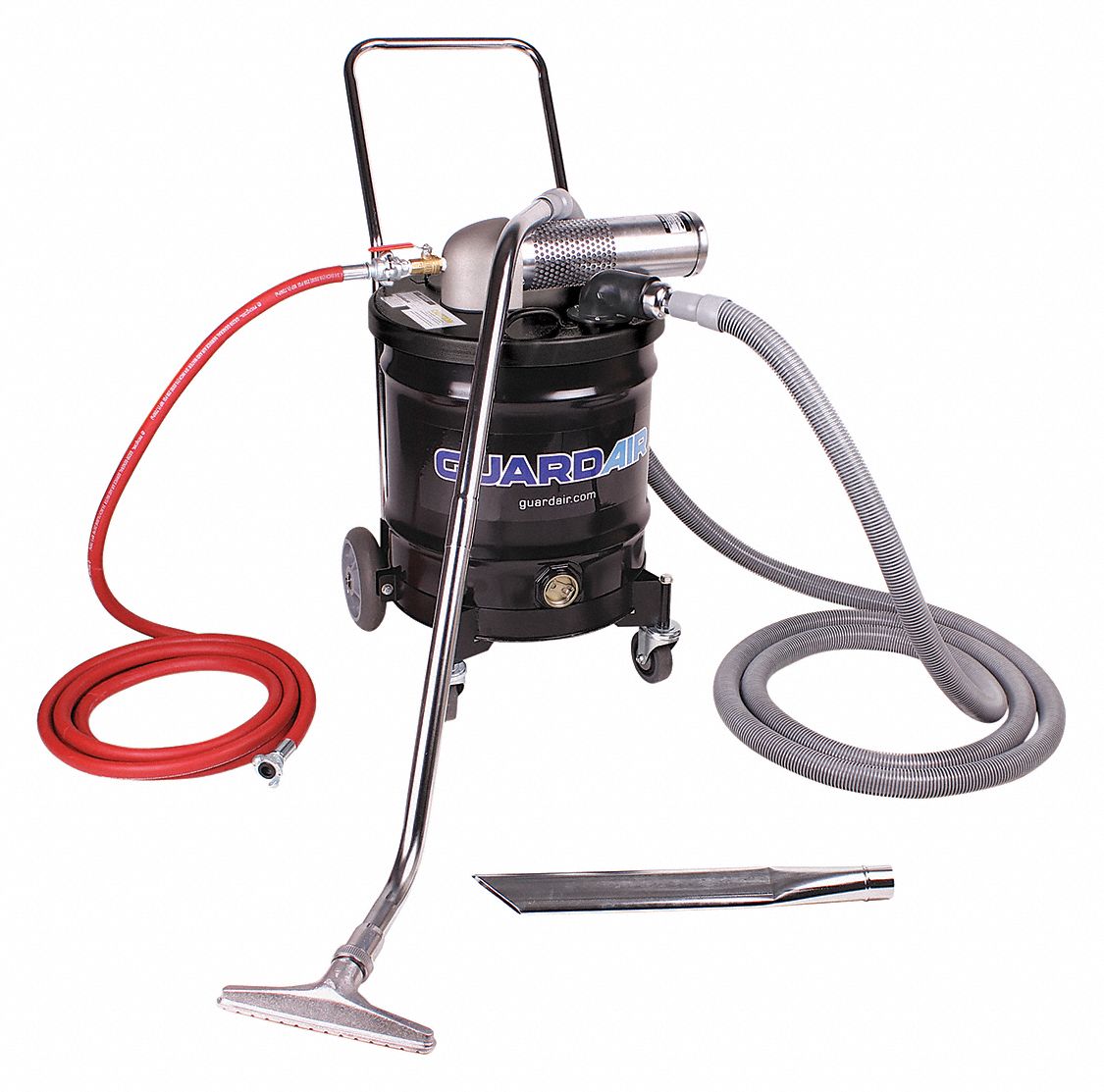 GUARDAIR, Pneumatic, Wet/Dry, Drum Vacuum 422V58N201DC Grainger