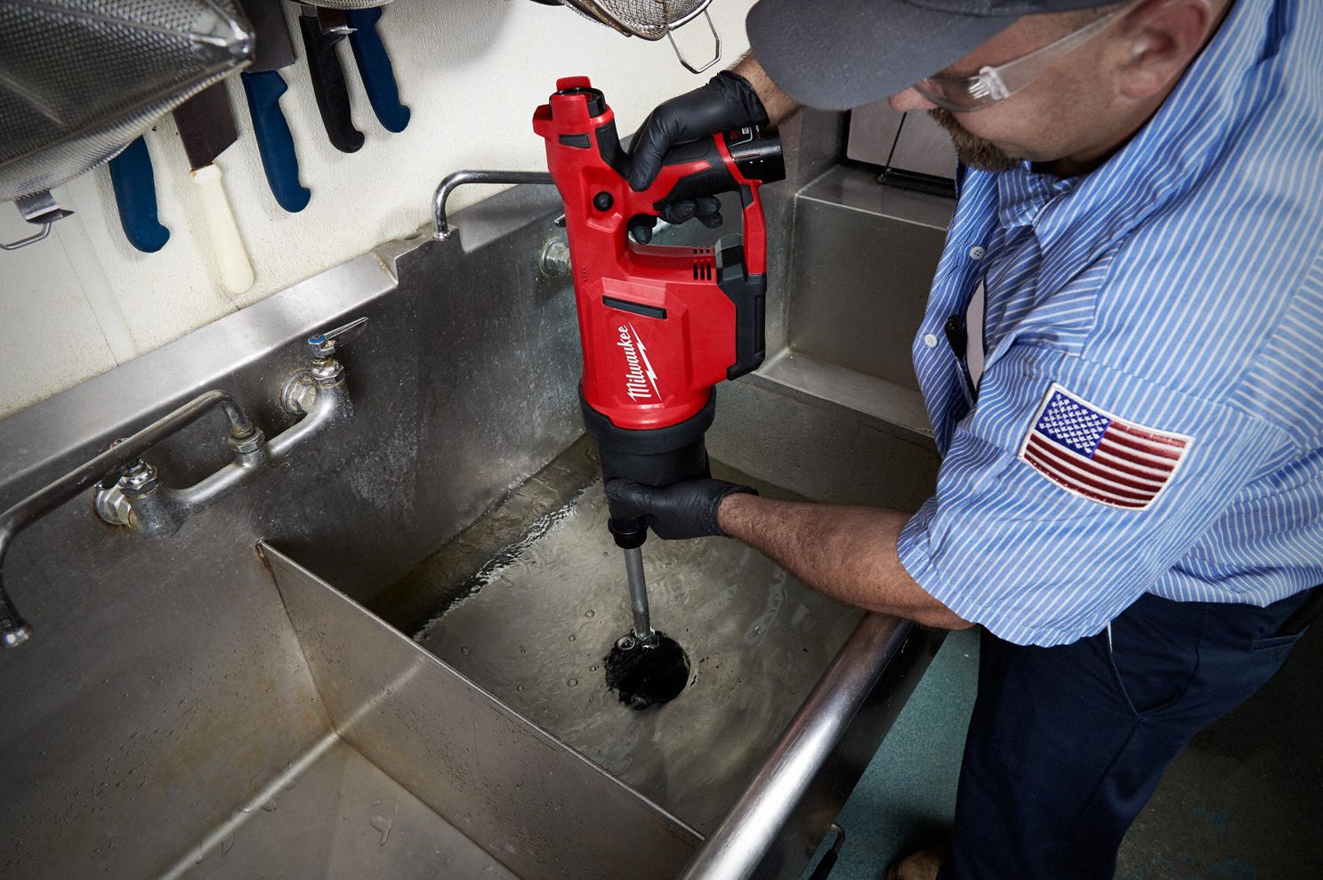 MILWAUKEE Air Gun Extension, Cast Alum., Size 10" 422W1748532570