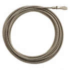 DRAIN CLEANING CABLE, INNER CORE, STEEL, 25 FT X 5/16 IN, 5/16 IN DROP, FOR DRAIN GUNS