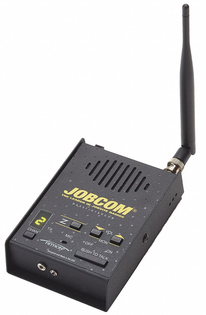 Wireless Intercom 2-Way: VHF, 10 Channels