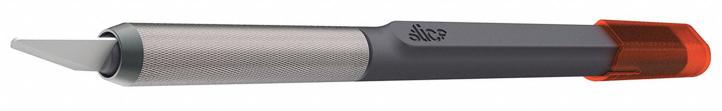 PRECISION BLADE, TRIANGULAR, ¾ IN BLADE L, 0.03 IN BLADE THICK, CERAMIC, 5¾ IN HANDLE L