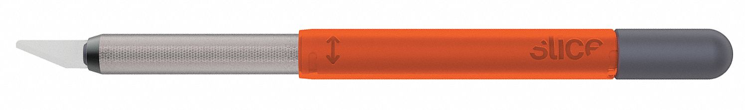 PRECISION KNIFE, TRIANGULAR, ¾ IN BLADE L, 0.03 IN BLADE THICK, CERAMIC, 5¾ IN HANDLE L