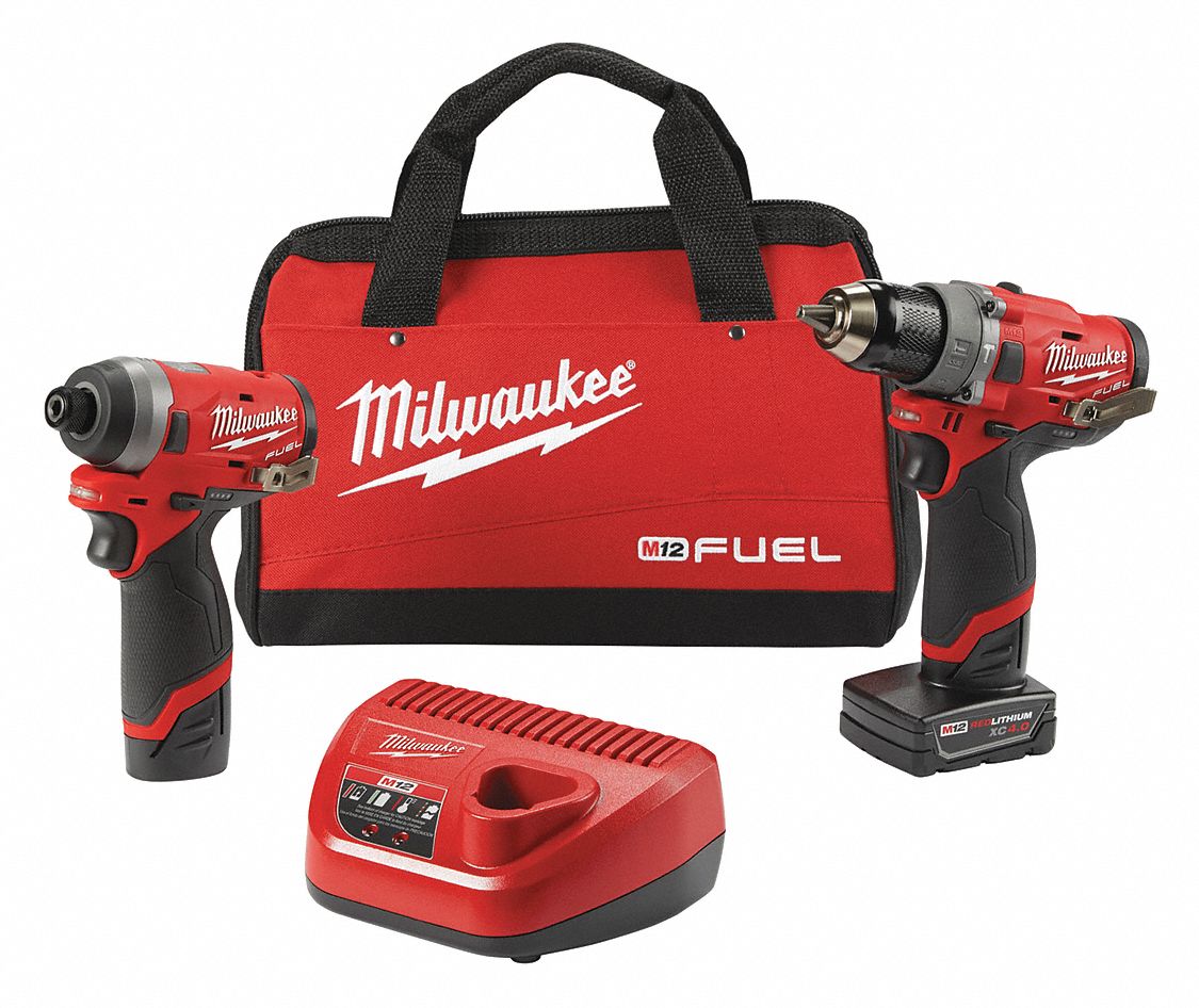 MILWAUKEE Cordless Combination Kit 1/2 in Hammer Drill (Gen Purpose