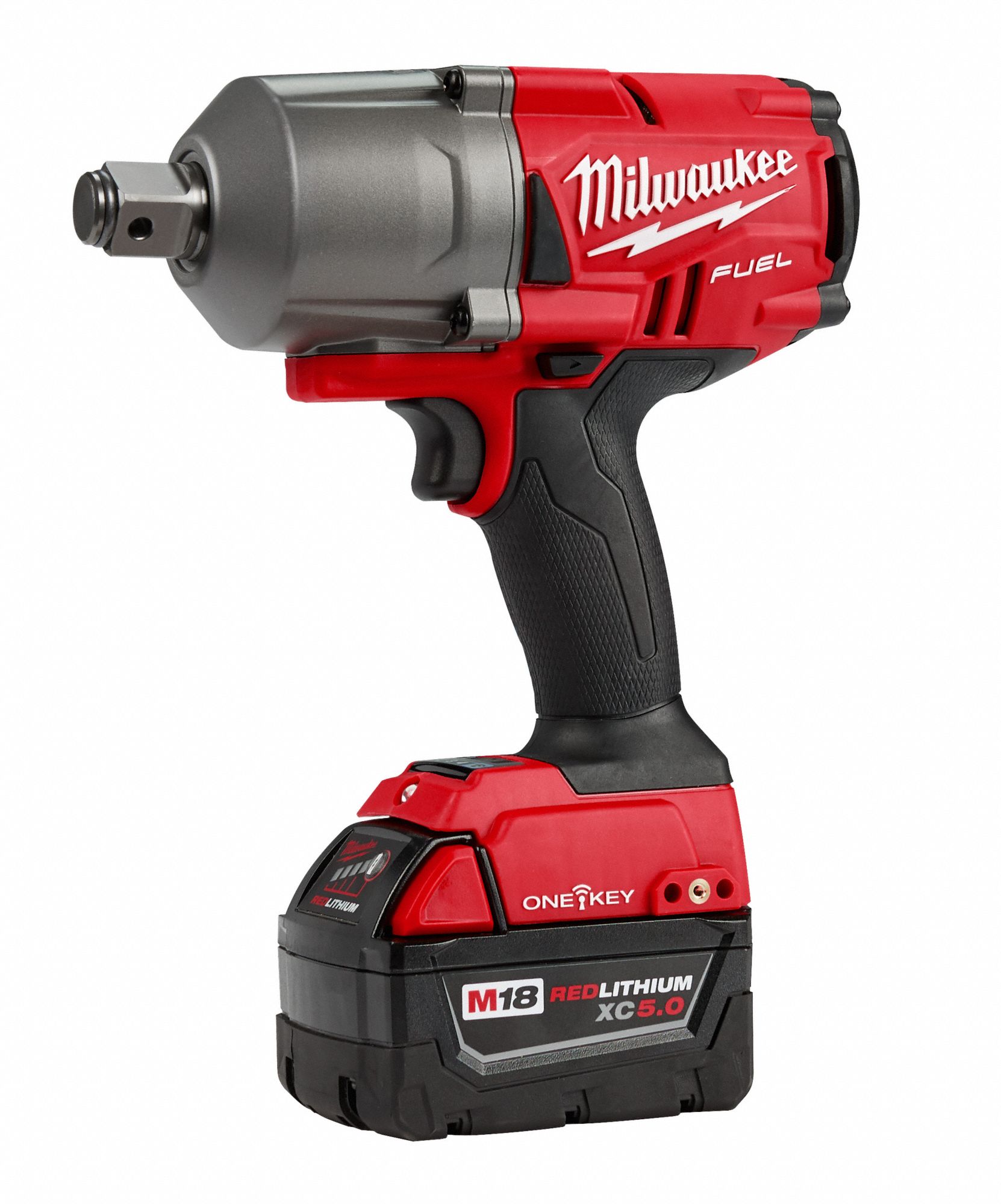 MILWAUKEE Impact Wrench: 3/4 in Square Drive Size, 1,200 ft-lb ...