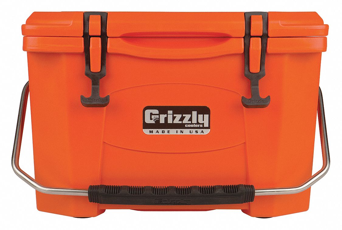 GRIZZLY COOLERS, 20 qt Cooler Capacity, 20 in Exterior Lg, Marine Chest