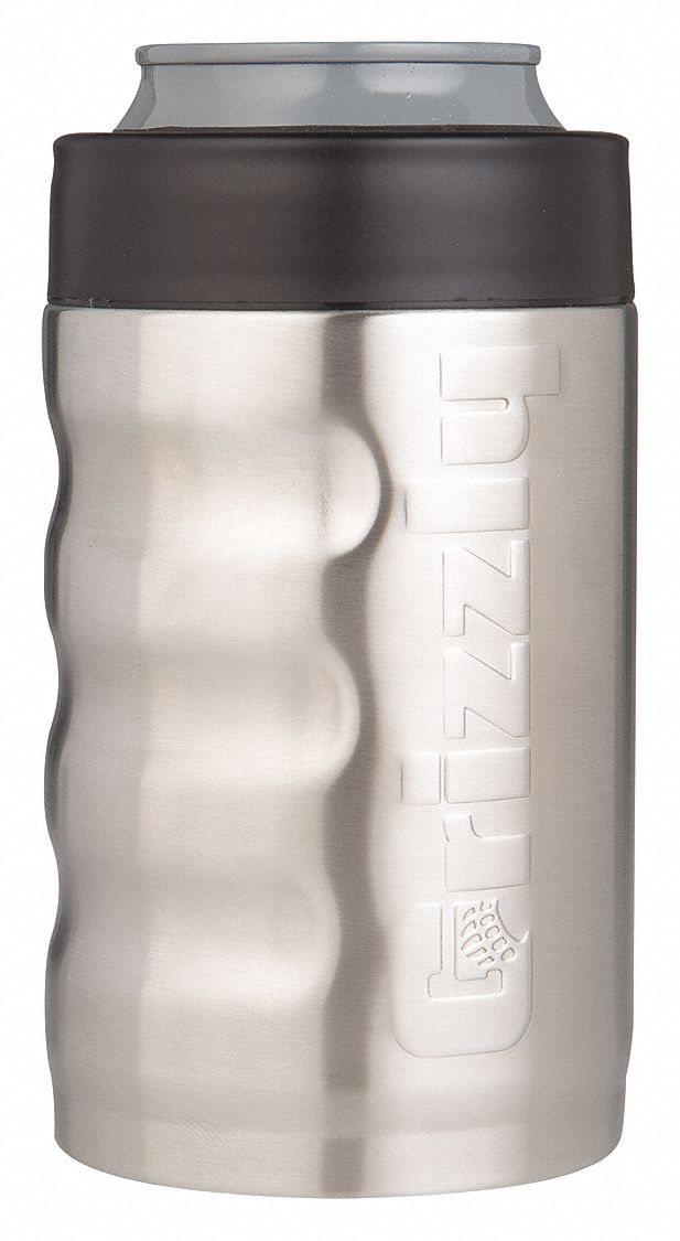 GRIZZLY COOLERS, 12 oz Capacity, Stainless Steel, Insulated Mug