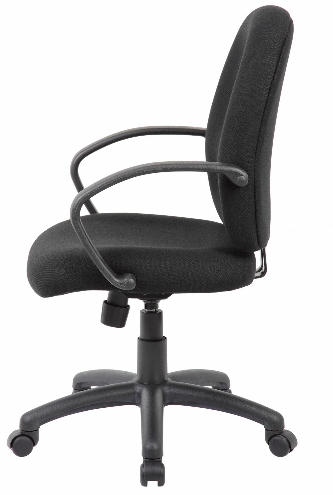 Boss Task Chair Task Chair Black Fabric 18 In To 21 In Nominal Seat Height Range 423l84 B500 Bk Grainger