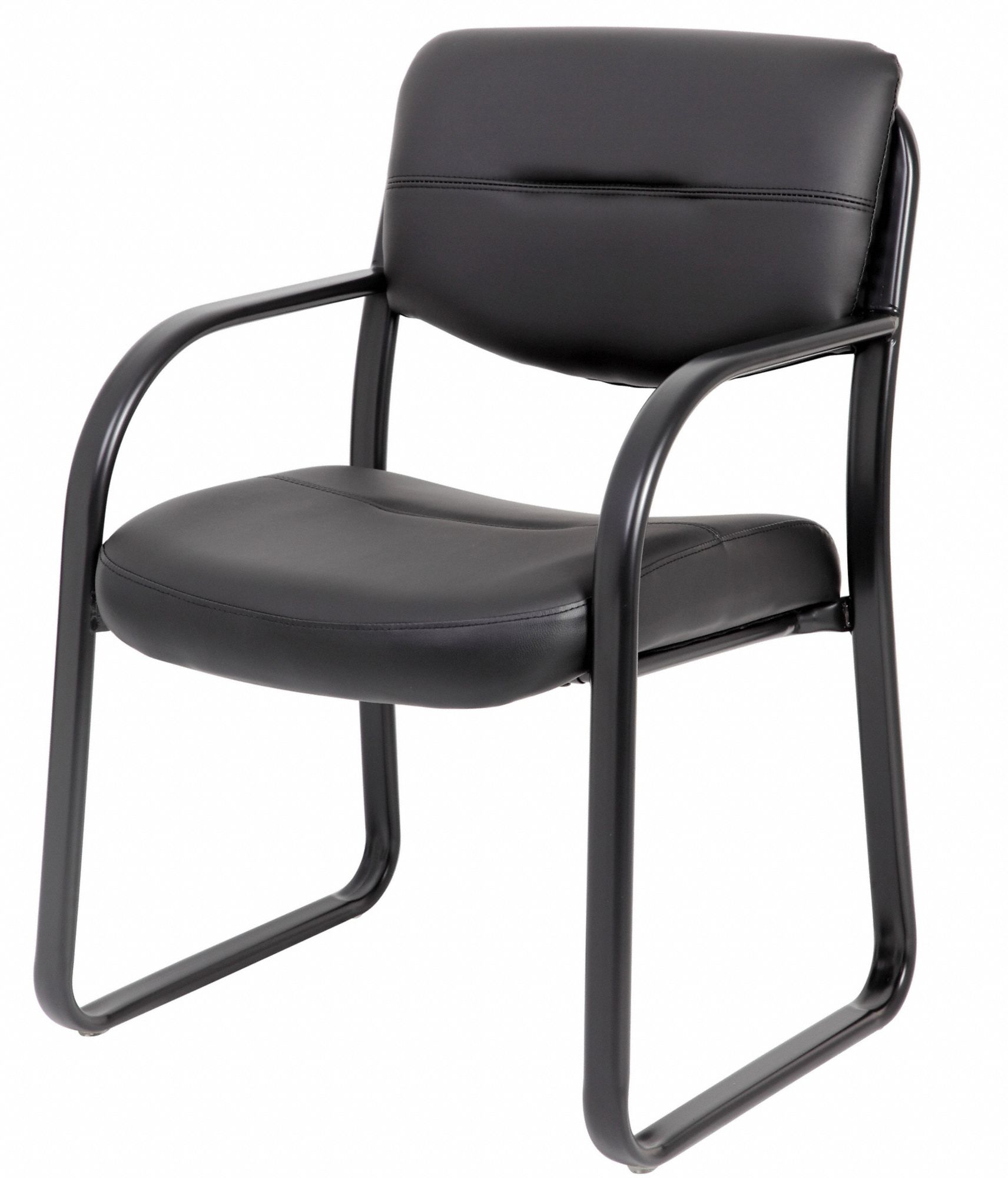 BOSS Guest Chair, Black Frame, Seat 18-1/2