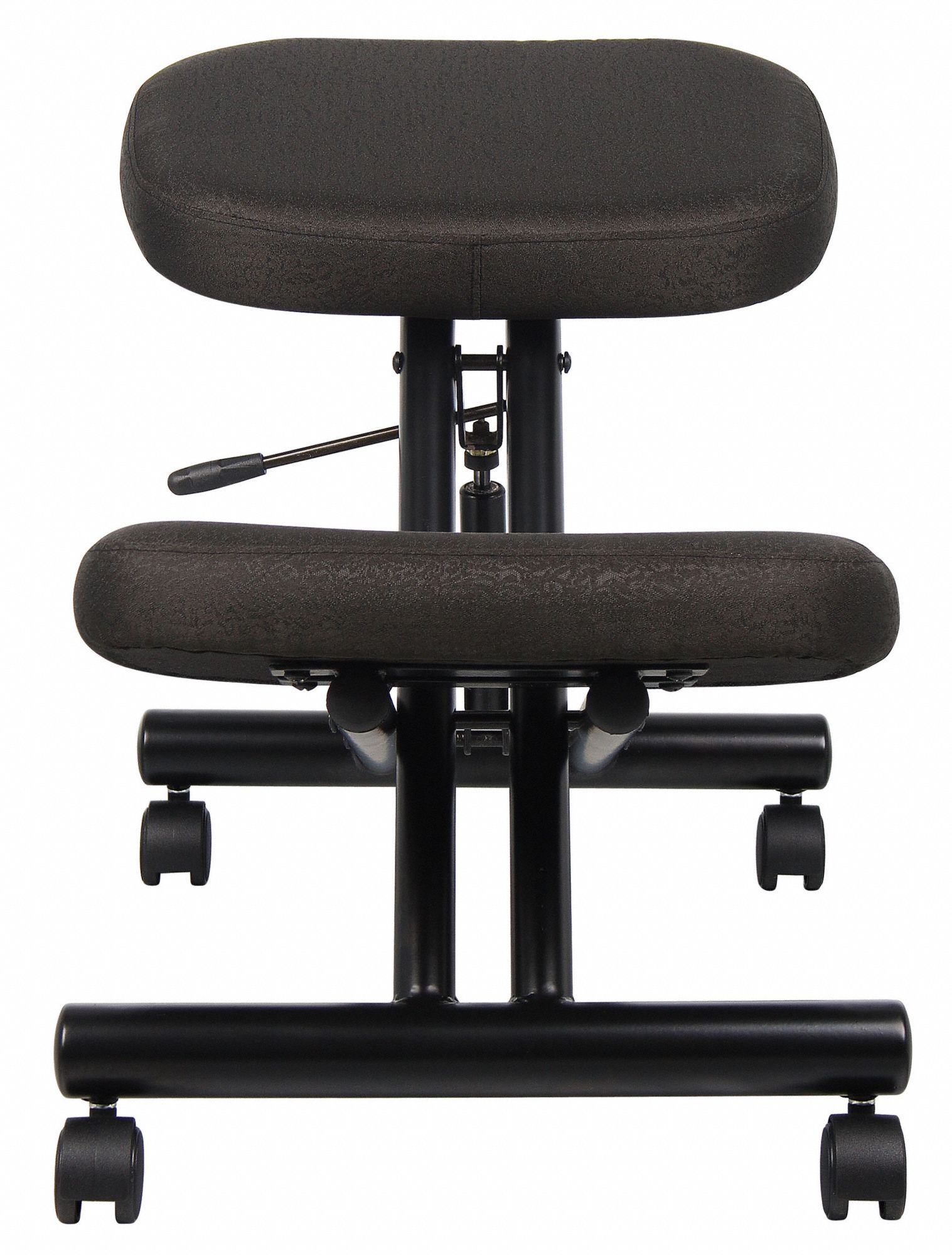 BOSS Knee Desk Chair, Knee Chair, Black, Fabric, 20 in to 25 in Nominal