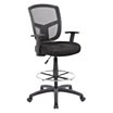 Mesh Drafting Chairs with Adjustable Arms