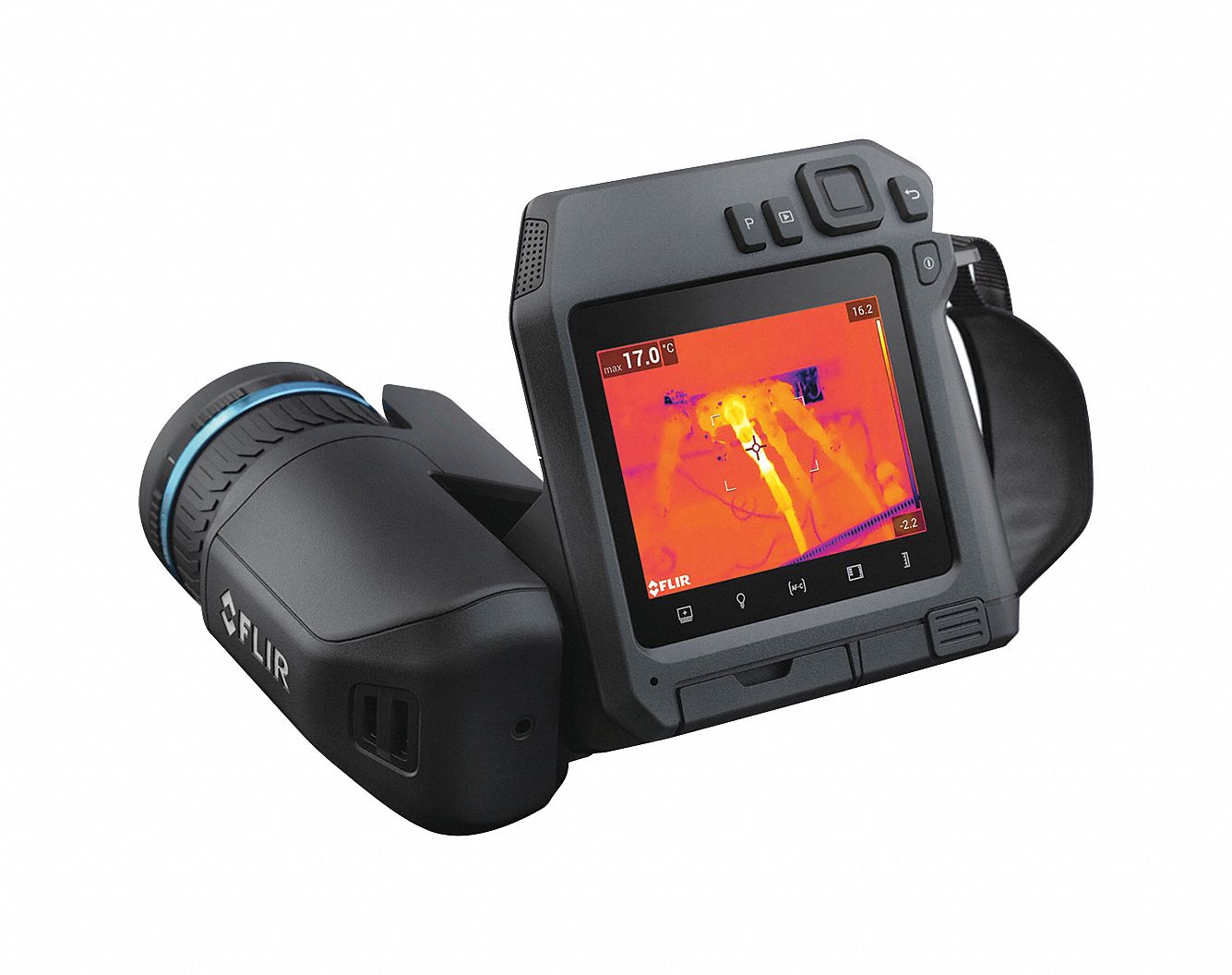 INFRARED CAMERA, 24 °  X 18 ° , SD CARD/USB/WIRELESS, 640 X 480 RESOLUTION, T500, DIGITAL DISPLAY/SOUND