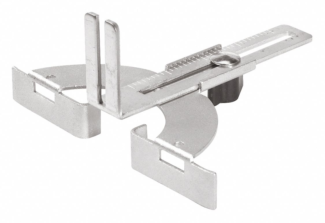 BOSCH Router Edge Guide, Plastic, 31/2" W 423N79PR102 Grainger