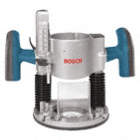 PLUNGE ROUTER BASE, ALUMINUM, 2 IN OPENING, 10¼X12 1/16X3 5/16 IN, DUAL GRIP HANDLE