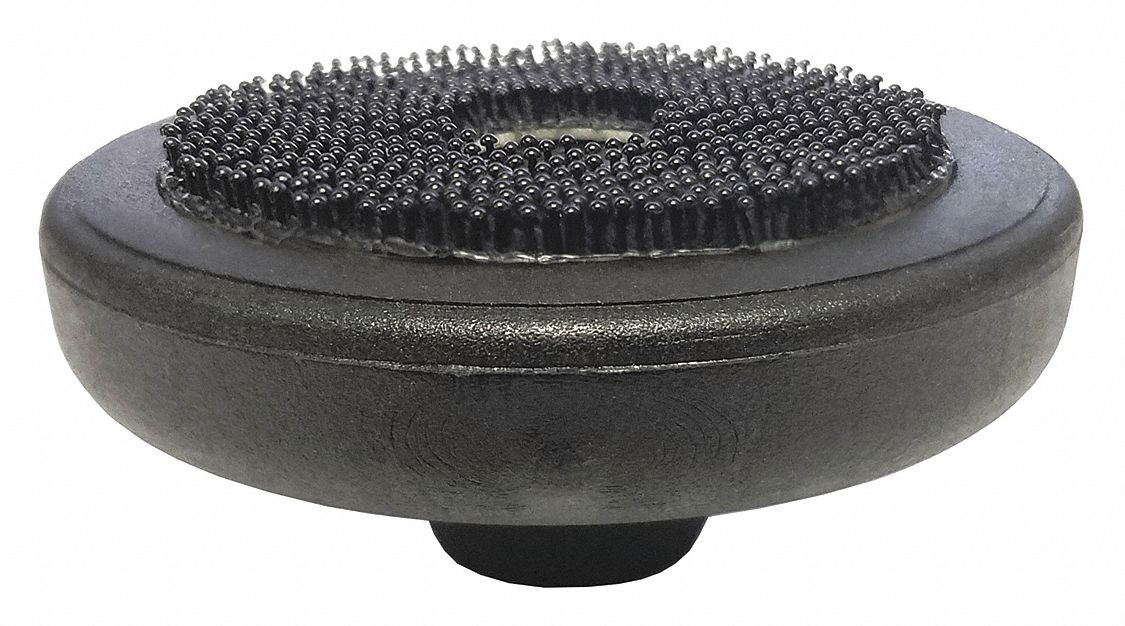 Black Circular Pad Holder, Size 2-1/2" L
