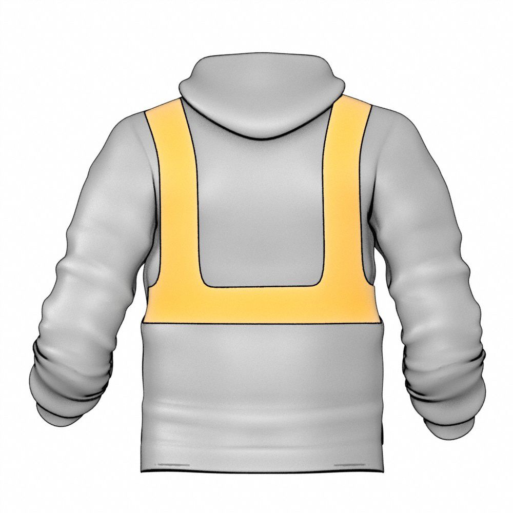 5xl hi vis online hoodie