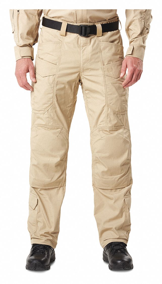 5.11 TACTICAL, 36 in, TDU Khaki, XPRT Tactical Pants - 424F34|74068 ...