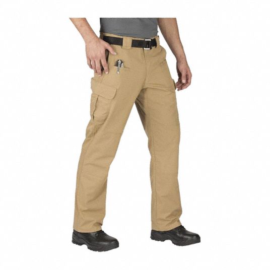 5.11 TACTICAL Stryke Pants: 32 in, Coyote, 32 in Fits Waist Size, 34 in  Inseam