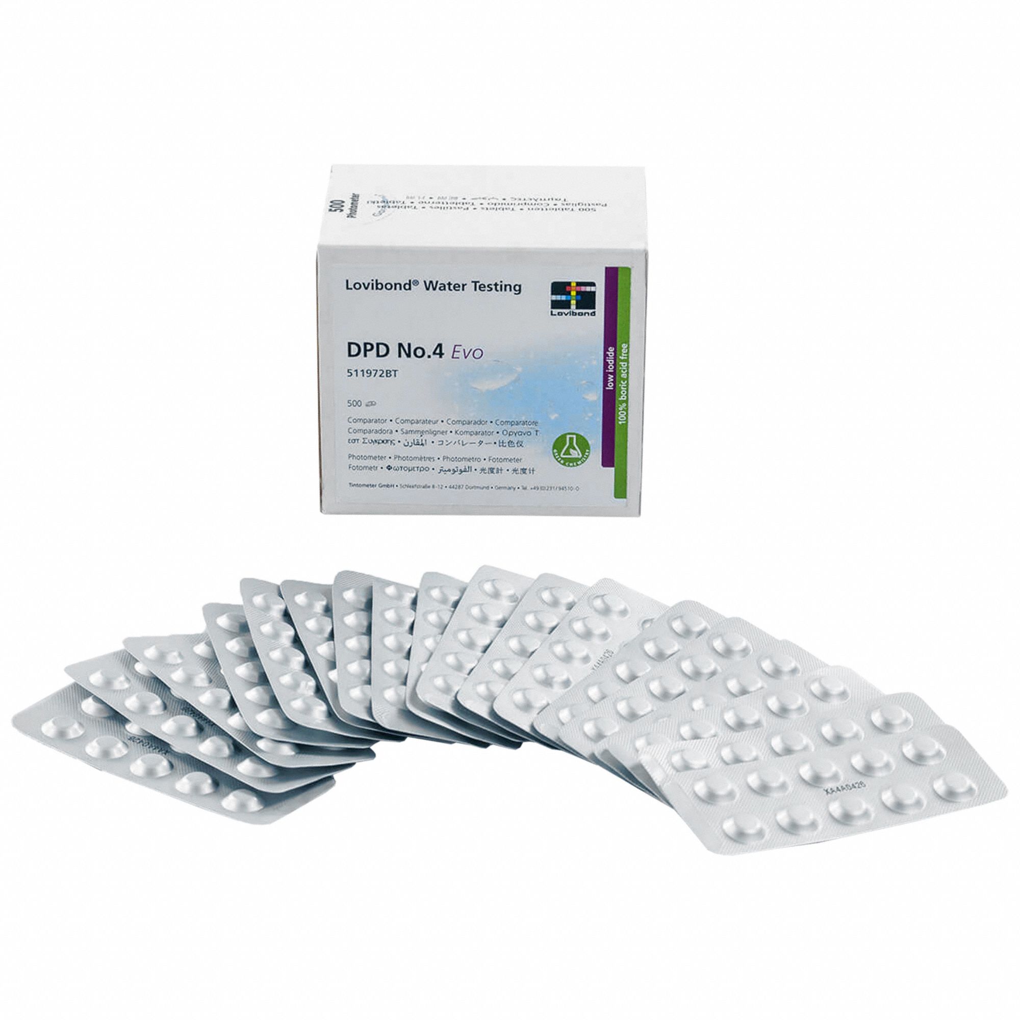 500, Safest Tablet - 800WX1|DPD NO.4 EVO TABLETS - Grainger