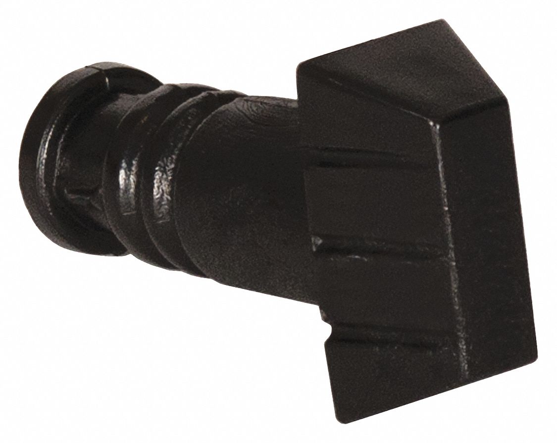 Plastic Black Painted, Black, Black Painted ; Plastic